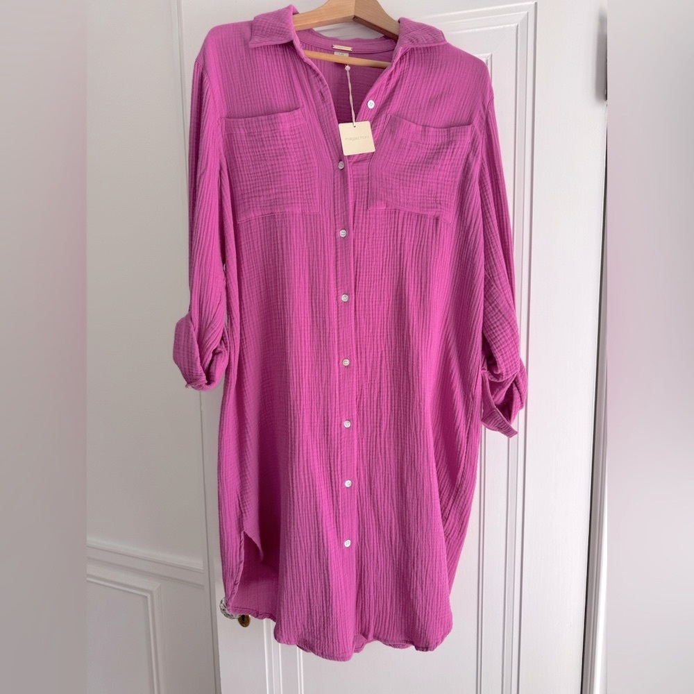 Magaschoni shirt dress